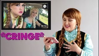 REACTION: Anna and Elsa Switched *cringey*