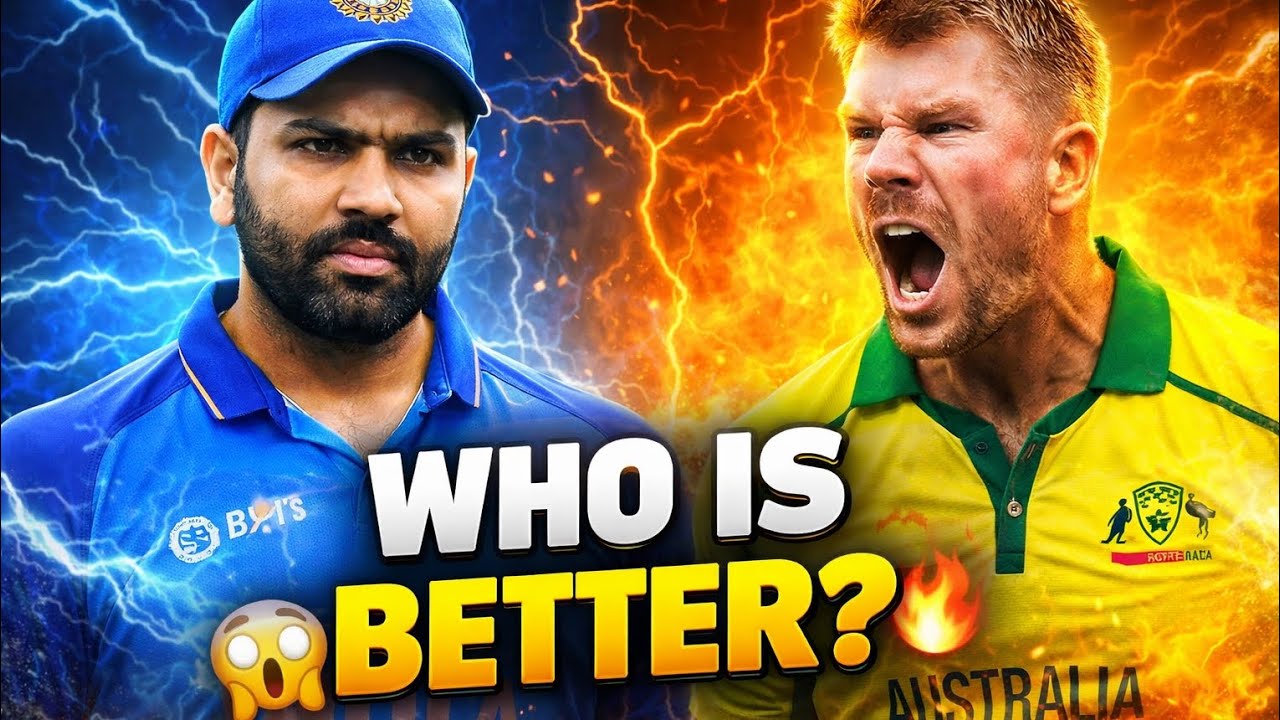 👉 Rohit Sharma vs David Warner | Who Is the Real Opener King? 👑