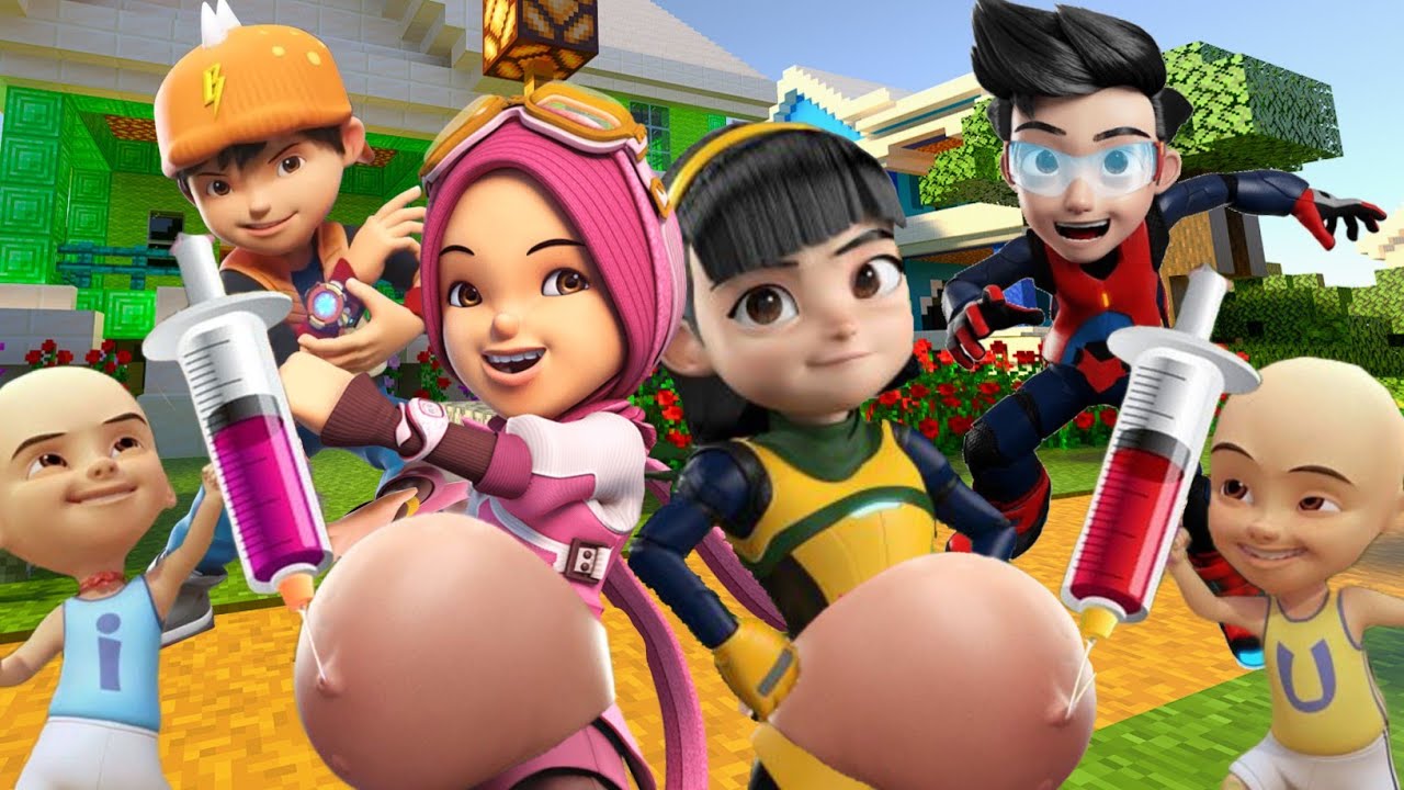 YAYA DAN EJEN ALICIA DI SUNTIK HAMIL BOBOIBOY & EJEN ALI?!