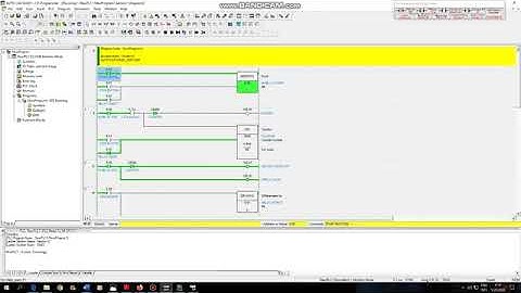 Simulasi Mesin Cuci Mobil Otomatis menggunakan CX Programmer dan CX Designer