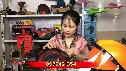 Hướng dẫn lắp mũ bảo hộ cắt cỏ đơn giản, nhanh chóng