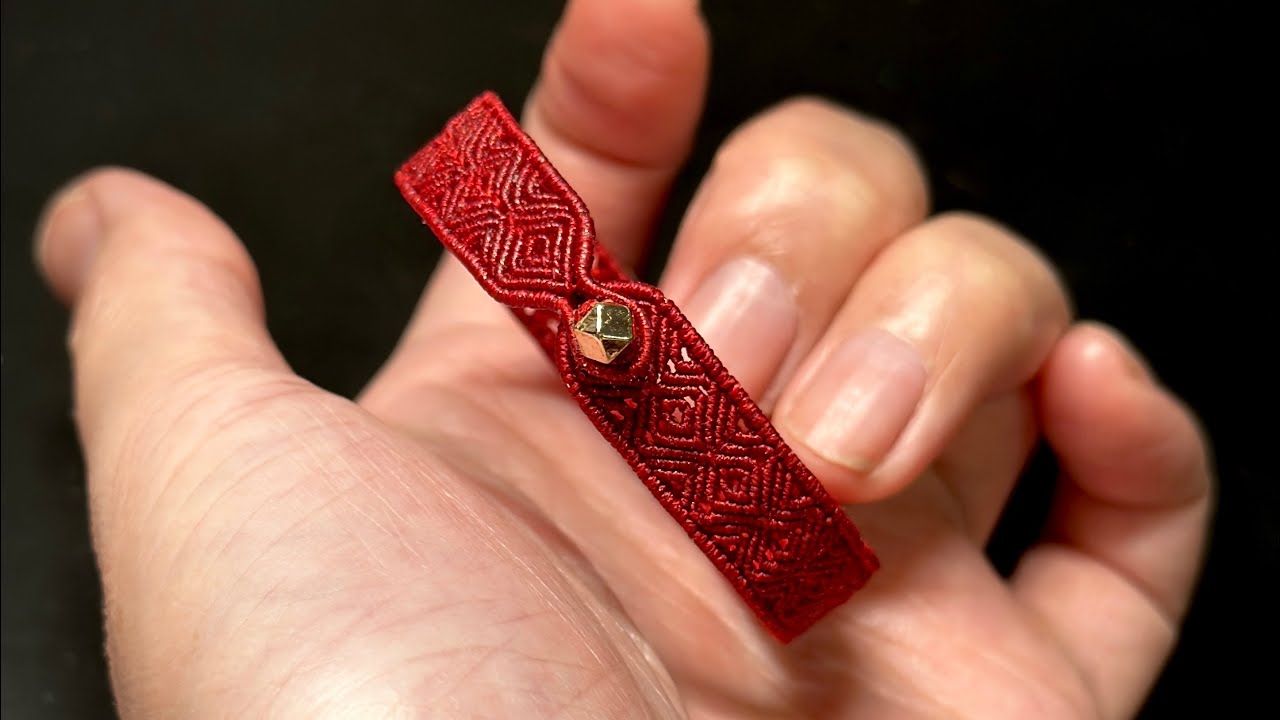 包邊回紋手繩編法