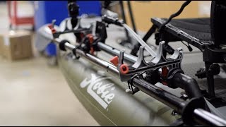 H-Rails on a Hobie Inflatable Kayak