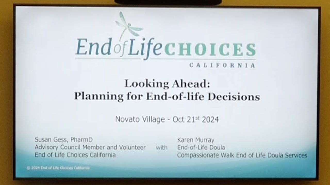 End of Life Choices _California