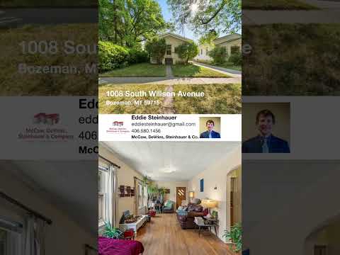 1008 South Willson Avenue, Bozeman, MT home video tour