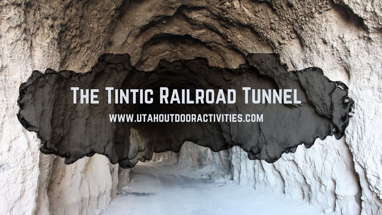 The Tintic Railroad Tunnel Elberta Slant Railroad Tunnel YouTube