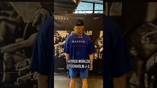 J-1 Championnat 🌍 HYROX #hyrox #hyroxfrance #hyroxworldchampionship