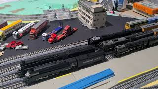 kato N Scale BIGBOY pull test woohoo