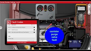 How to diagnose engine by electude simulator (part 43 )