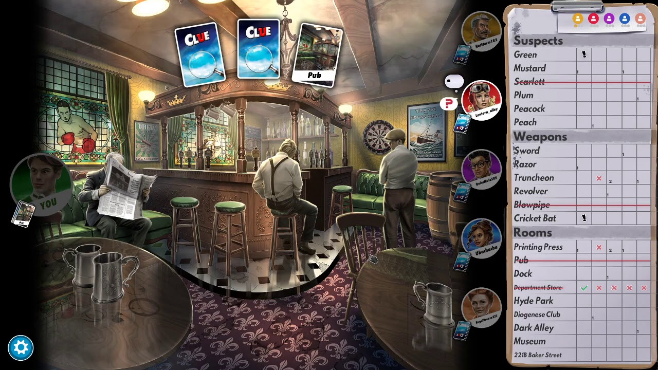 Library Opponents [Clue] YouTube