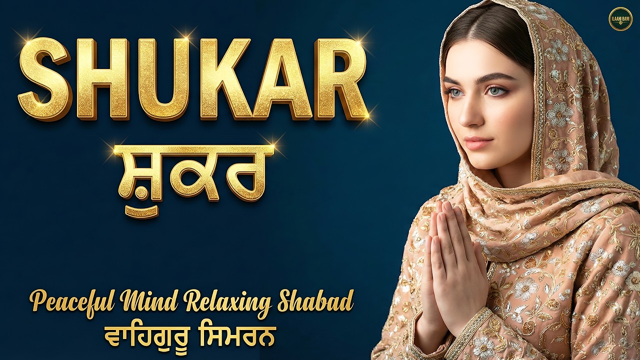 Shukar I Waheguru Simran I Gurbani Simran I Satnam Waheguru I Shabad Kirtan