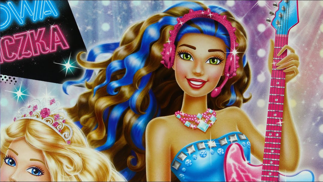 Coloring Book with Stickers / Kolorowanka z Naklejkami - Barbie in Rock ...