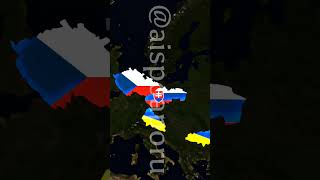 Nothing Ever Last Forever meme edit country flags map history ww2 shorts czech czechia