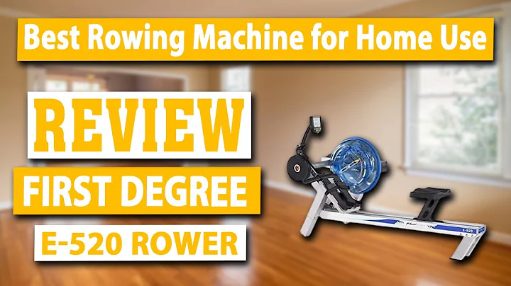 First Degree Fitness Full Commercial E-520 Fluid Rower Review - Best Rowing Machine on Amazon