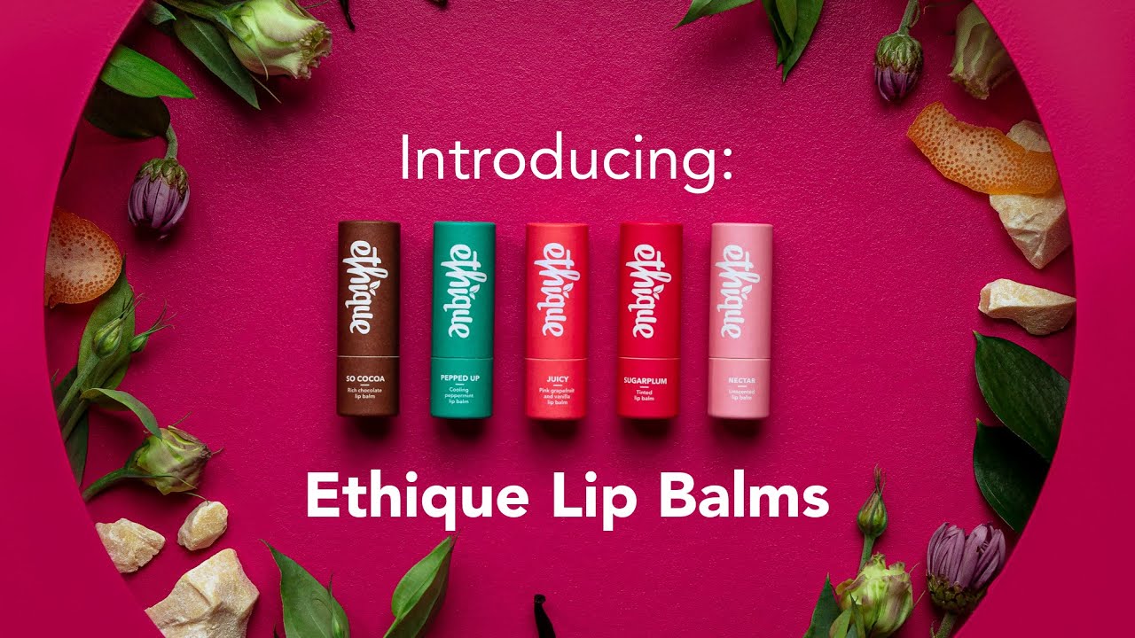 Ethique 100 PlasticFree Lip Balms YouTube