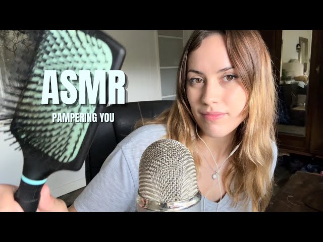 10 Minute Pampering You / ASMR (plucking, scissors, layered sounds)