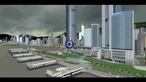 HONG KONG in VRML (test in 64-bit, without LOD)