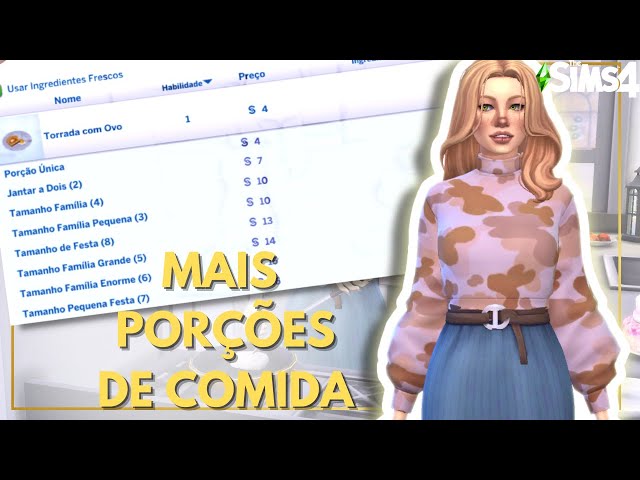 The Sims 4 apresenta opções de comida judaica - Record Gaming - Jornal  Record