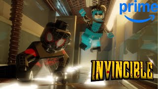 Invincible Vs Spider-Man Lego Blender Animation Battle