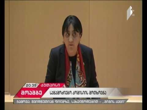 ენმ-ს ინიციატივა, სპეციალური საგამოძიებო კომისიის შექმნის შესახებ არ დამტკიცდა