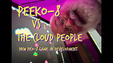 Peeko-8 vs The Cloud People - NEW Pico-8 Game In Development - Retrogaming - Indie Game - Gaming