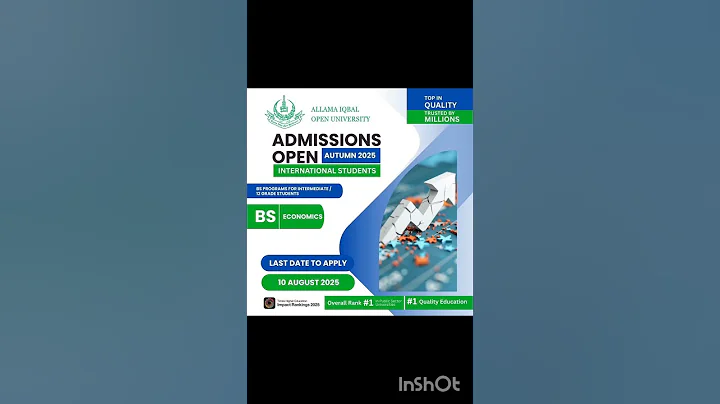 AIOU New Admission  | Autumn 2025 #exam #aiou #admission #open #online