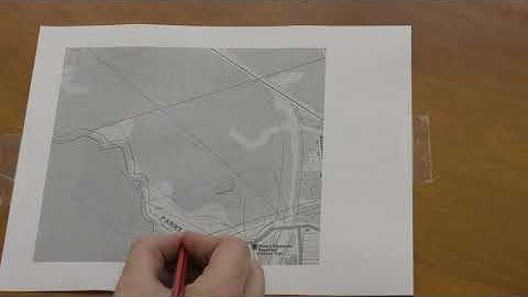 Plotting geologic data on a map