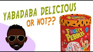 Fruity Pebbles Ice Cream?? | FOOD REVIEW