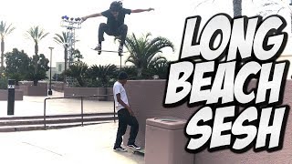 SKATERS SESH LONG BEACH AND MUCH MORE !!! - NKA VIDS -
