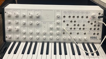 Korg MS-20 Mini Synthesizer Basic Tutorial