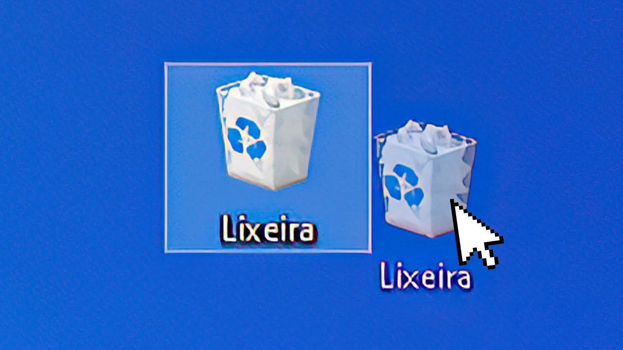 O Que Acontece se APAGAR a Lixeira 😳