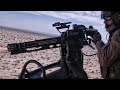 UH-1Y Helo Hits Moving Ground Targets With M134 Minigun