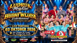 🔴Live  Ludruk BUDHI WIJAYA | SEDEKAH BUMI Dsn. Gempal Ds. Lundo