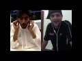 سعودي مع مصري في مسابقة أول واحد يتفل ع الثاني.