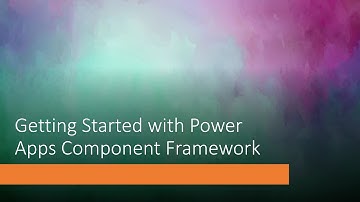 Getting Started with PowerApps Component Framework   Tutorial 1