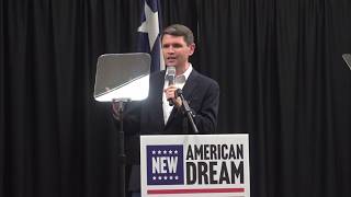 Talarico brings ‘New American Dream’ tour to Port Arthur