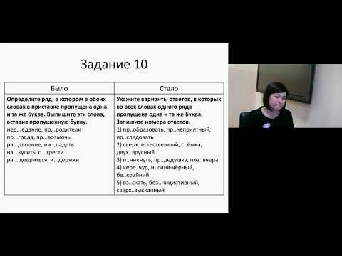 Особенности подготовки к ЕГЭ по русскому языку в 2019 году Тестовая часть Учащиеся