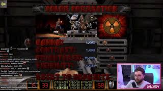 Vaush (beta male) hails to the king (alpha), baby! (Duke Nukem 3D)
