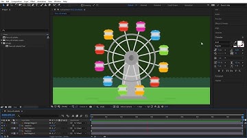 After Effects CC 2018 Parenting & Reversing Animations Tutorial