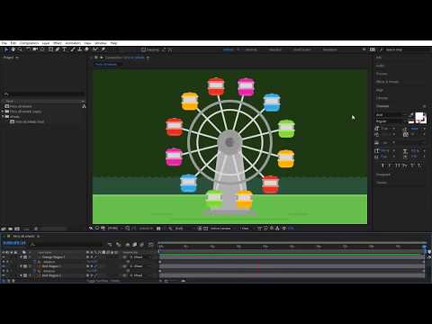 After Effects CC Parenting & Reversing Animations Tutorial