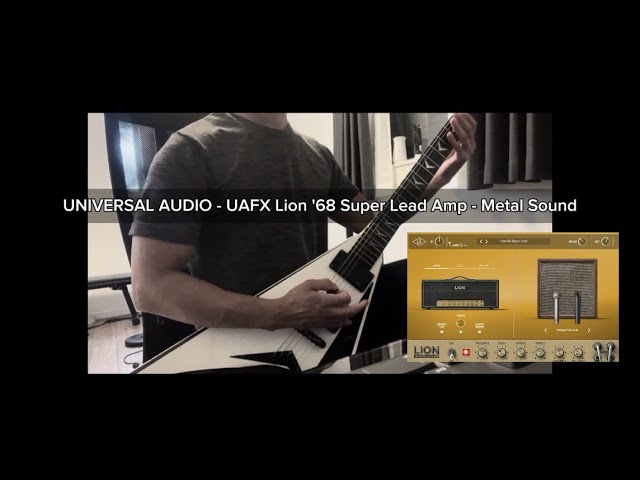 UAFX Lion '68 Super Lead Amp - Metal Sound - YouTube
