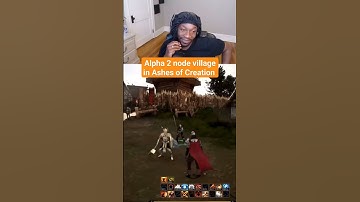 The alpha 2 node village level is looking amazing in Ashes of Creation!