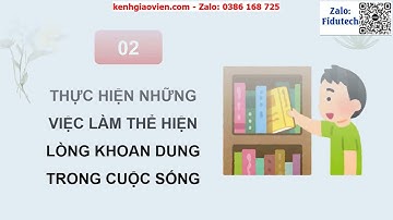 Giáo án powerpoint bài 2: Khoan dung | GA điện tử GDCD 9 kết nối tri thức