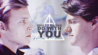 Albus Dumbledore & Gellert Grindelwald || what i wanna do with you
