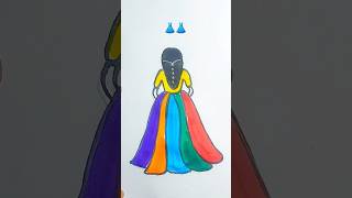 easy drawing. emoji color mixing. #trending #drawing #colormixing #art #shortvideo #shorts