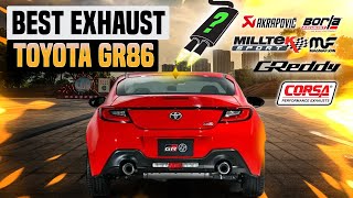 Toyota GR86 Exhaust Sound🔥 Apexi,AWE,Borla,GReddy,HKS,Invidia,ISR,MBRP,Reamrk,MXP,Tomei,XForce