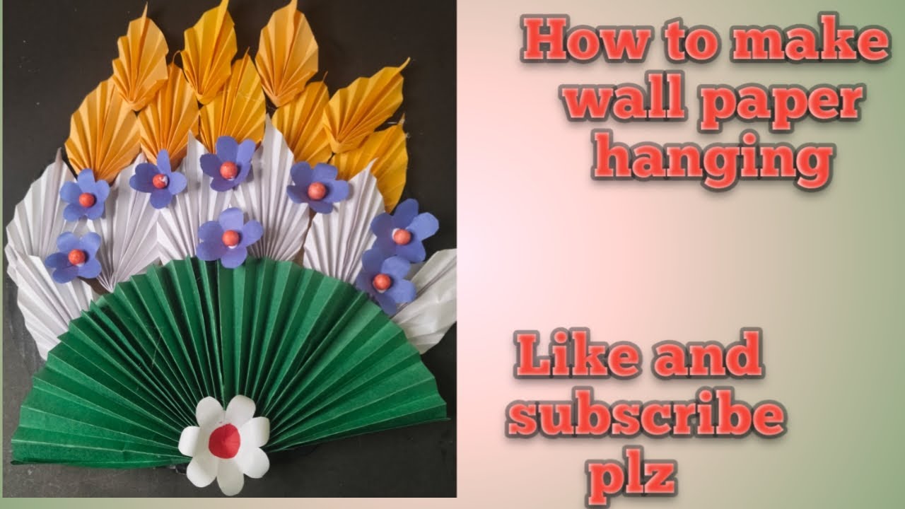 Beautiful wall hanging for republic day special Home decor flower wall hanging design 