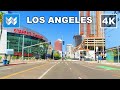 [4K] Driving around Downtown Los Angeles during Lockdown / Quarantine in California USA