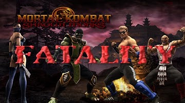 MORTAL KOMBAT SHAOLIN MONKS - ALL FATALITY JONI CAGE,BARAKA,KITANA,REPTILE FULL HD