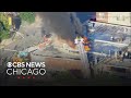 Firefighters battling business fire on Chicago's West Side